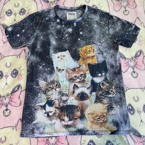 The Mountain Kitten Galaxy T-Shirt